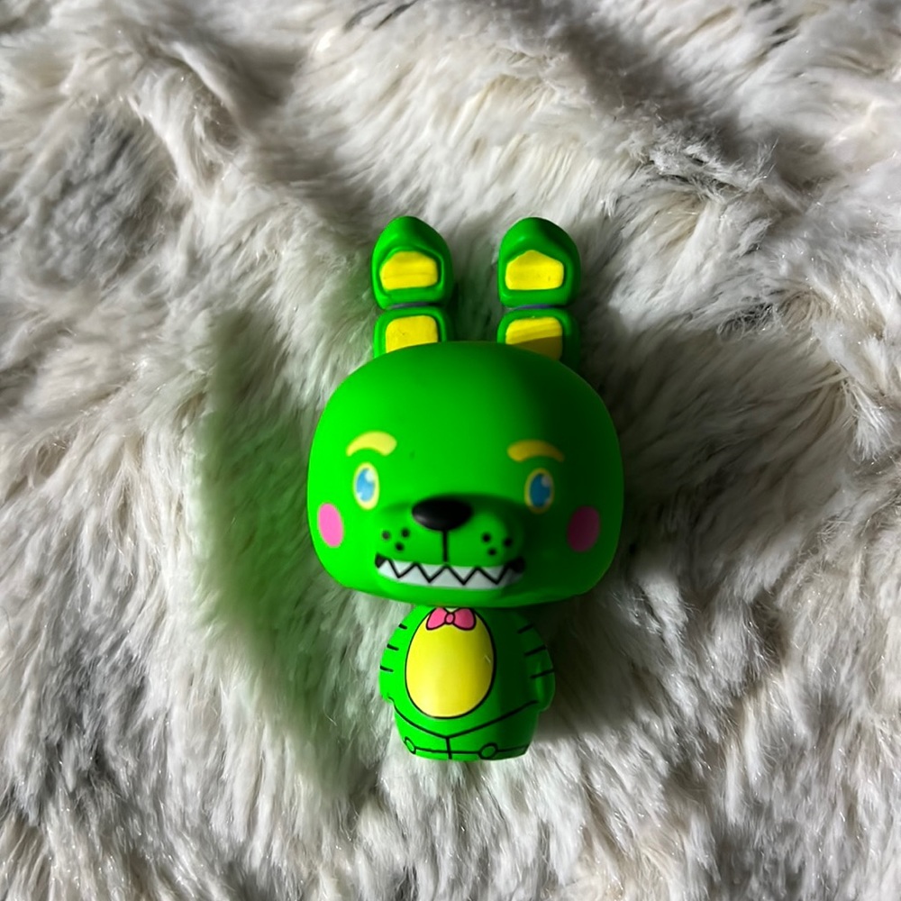 1 inch Five Nights at Freddy’s Bonnie figure.